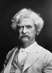 Photo of author Mark Twain